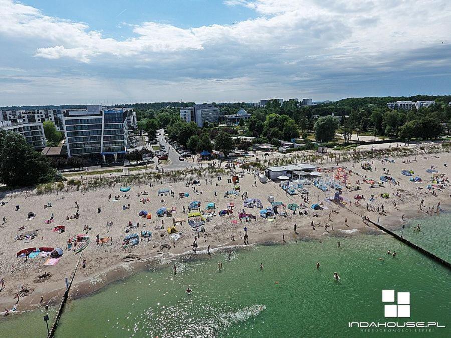 Apartamentyprzymorzu Marine***** Apartament Dwupoziomowy Z Widokiem Na Morze Kołobrzeg Exterior foto